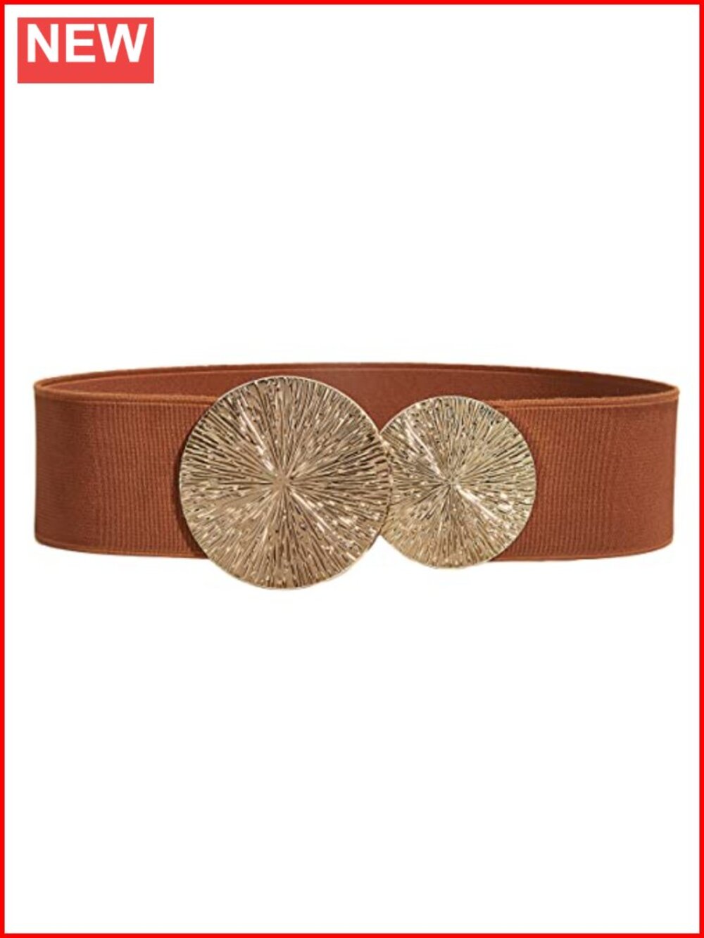 Women's Elastic Wide Waist Belt Stretchy Retro Cinch Waistband for Dresses